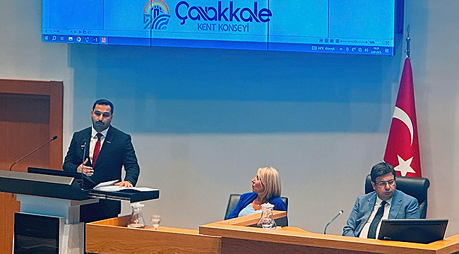 ÇANAKKALE BELEDİYE MECLİSİ'NDE SARIÇAY RAPORU SUNULDU