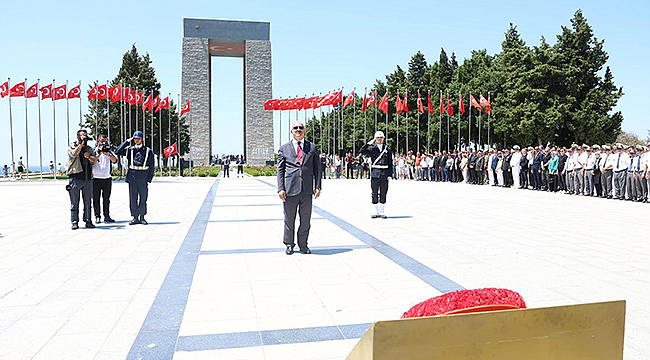 ÇANAKKALE'DE 15 TEMMUZ ANMASI