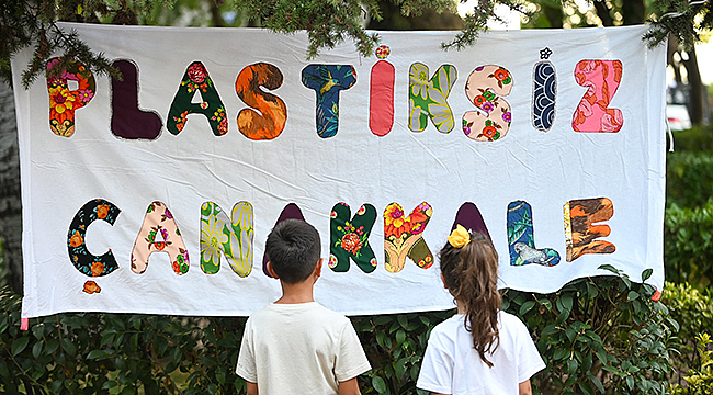 ÇANAKKALE'DE "PLASTİKSİZ TEMMUZ" TAKAS ŞENLİĞİYLE NOKTALANDI