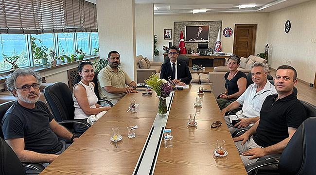 ÇANAKKALE KENT KONSEYİ'NDEN ERENOĞLU'NA ZİYARET