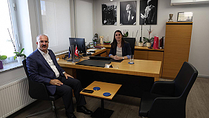 ÇANAKKALE VALİSİNDEN BANKA ZİYARETLERİ