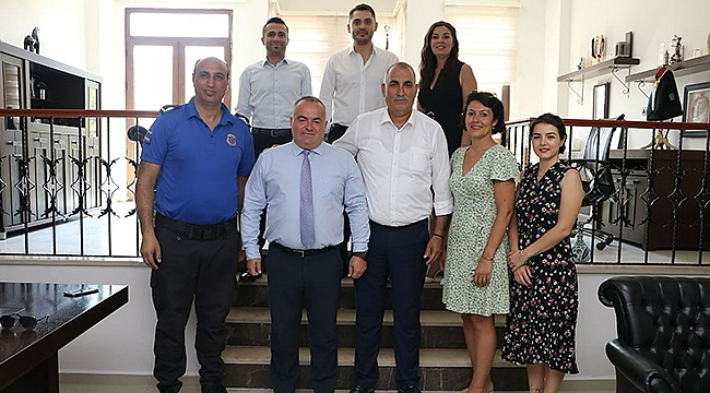 CEZAEVİ MÜDÜRÜNDEN BAROYA VEDA ZİYARETİ