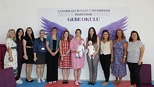 ÇOMÜ HASTANESİ'NDE ANNE ADAYLARINA DESTEK