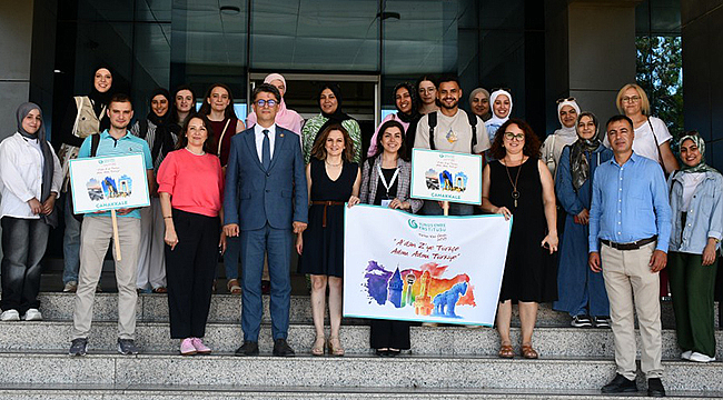 ÇOMÜ, YUNUS EMRE ENSTİTÜSÜ TÜRKÇE YAZ OKULUNA EV SAHİPLİĞİ YAPIYOR