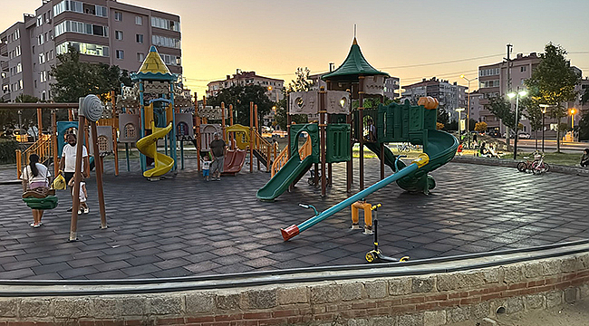ESEN PARK'TA ZEMİN YENİLEME ÇALIŞMALARI TAMAMLANDI