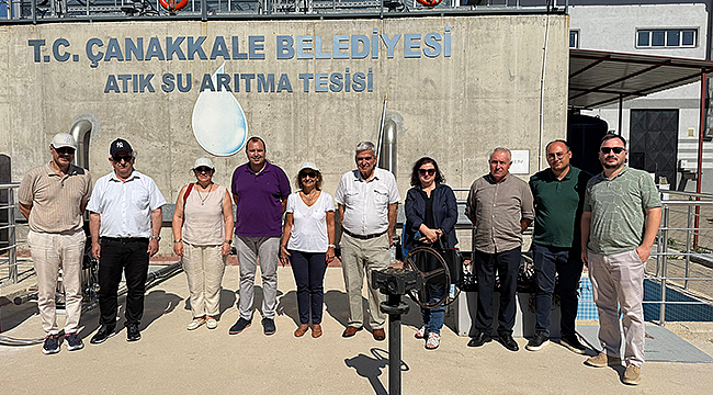 İSKİ HEYETİNDEN ARITMA TESİSLERİNE ZİYARET