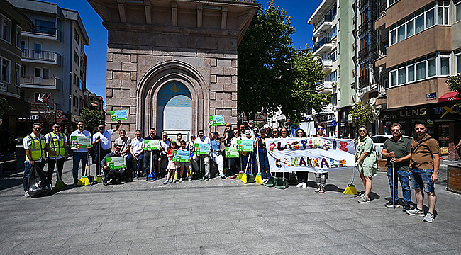 "KENTİMİZ EVİMİZ" SLOGANI İLE TEMİZLİK HAREKETİ GERÇEKLEŞTİRİLDİ