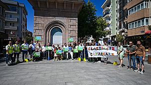 "KENTİMİZ EVİMİZ" SLOGANI İLE TEMİZLİK HAREKETİ GERÇEKLEŞTİRİLDİ