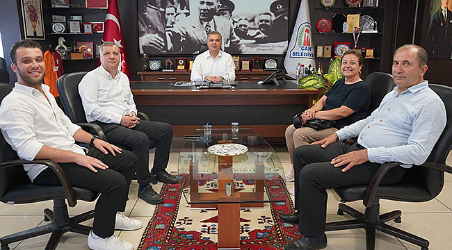 MİLLETVEKİLİ ÖZGÜR CEYLAN’DAN ÇAN BELEDİYESİ’NE ZİYARET