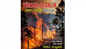 ORMAN VE KIRSAL ALAN YANGINLARINDA ARTIŞ YAŞANDI