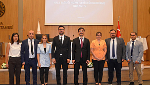 SAĞLIK HİZMETLERİNDE DEĞERLENDİRME VE PLANLAMA BURSA'DA MASAYA YATIRILDI