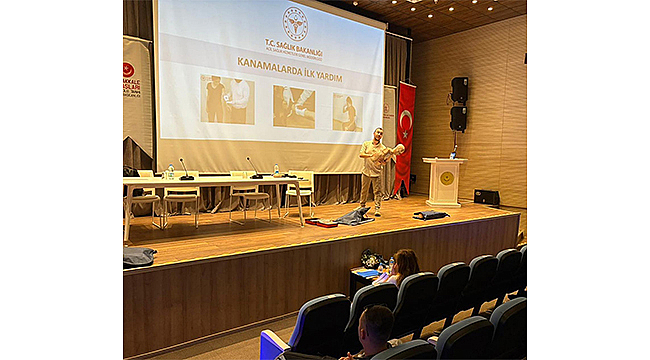 TARİHİ ALAN PERSONELİNE İLKYARDIM EĞİTİMİ