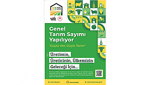 TARIM SAYIMI BAŞLADI