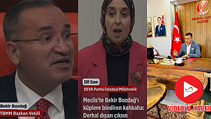 TBMM GENEL KURULU'NDA TEPKİ ÇEKEN KAHKAHA