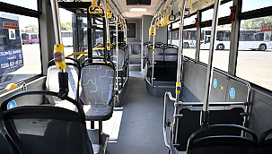 TOPLU TAŞIMA ARAÇLARI RUTİN OLARAK TEMİZLENİYOR