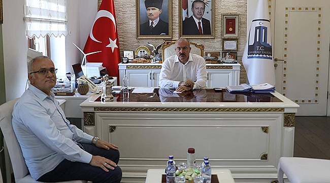 VALİ TORAMAN'A ZİYARET