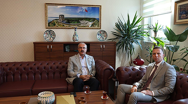 VALİ TORAMAN'DAN BAŞSAVCI GÜRDOĞAN'A ZİYARET