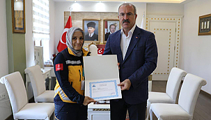 VALİ TORAMAN'DAN HAYAT KURTARAN ATT'YE BAŞARI BELGESİ