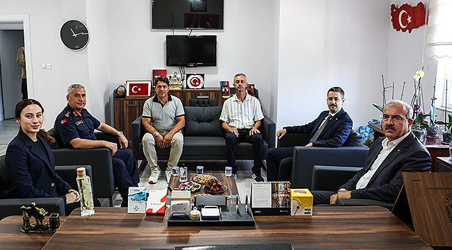 VALİ TORAMAN'DAN KALKIM BELEDİYESİNE ZİYARET