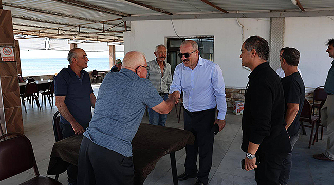 VALİ TORAMAN'DAN KEMER KÖYÜ'NE ZİYARET