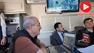 VALİ TORAMAN YANGIN SAHASINDA