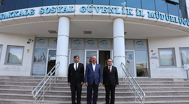 VALİ TORAMANDAN KAMU KURUMLARINA ZİYARET