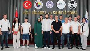 ZAFER PARTİSİ BİGA İLÇE YÖNETİMİNDEN BİGA TSO'YA ZİYARET