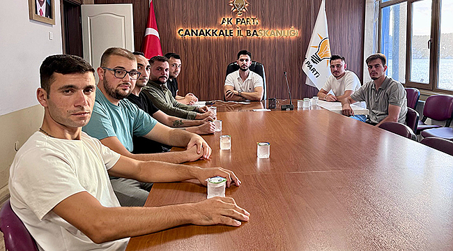 AK GENÇLİK'TEN ÇAN'DA ÜYELİK ÇALIŞMASI