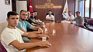 AK GENÇLİK'TEN ÇAN'DA ÜYELİK ÇALIŞMASI