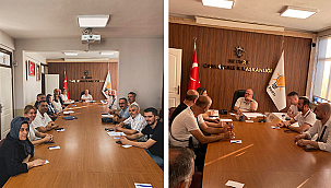 AK PARTİ ÇANAKKALE'DE OLAĞAN TOPLANTI GERÇEKLEŞTİ