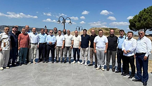 AK PARTİ ÇANAKKALE İL BAŞKANLIĞI'NDAN DİYANET-SEN İLE HAMİDİYE TOPYALARINDA BULUŞMA