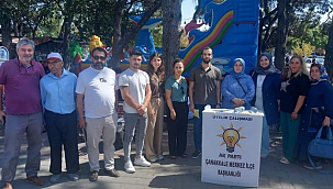 AK PARTİ ÇANAKKALE TEŞKİLATLARI ÜYELİK ÇALIŞMALARINA DEVAM EDİYOR