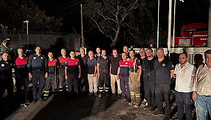 BAŞKAN ERKEK SAHADAN AYRILMADI