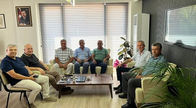 BAYRAMİÇ KARAKÖY GÖLETİ İÇİN DESTEK ZİYARETİ GERÇEKLEŞTİRİLDİ