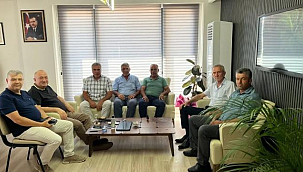 BAYRAMİÇ KARAKÖY GÖLETİ İÇİN DESTEK ZİYARETİ GERÇEKLEŞTİRİLDİ