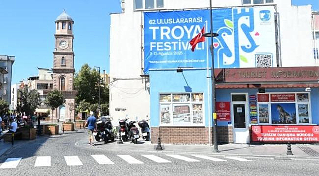 ÇANAKKALE BELEDİYESİ'NDEN ULUSLARARASI TROYA FESTİVALİ HAZIRLIKLARI