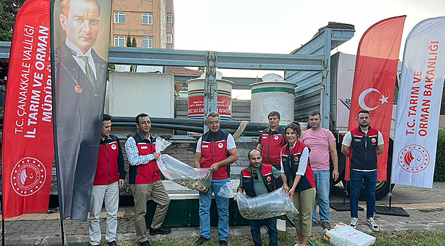ÇANAKKALE'DE BARAJ VE GÖLLER BALIKLANDI
