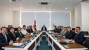 ÇANAKKALE'DE İL GÜVENLİK, ASAYİŞ VE KOORDİNASYON TOPLANTISI YAPILDI