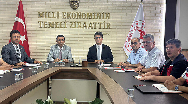 ÇANAKKALE'DE TARIMSAL ÜRETİM PROJELERİ MASAYA YATIRILDI