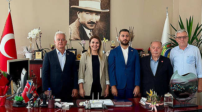 CHP HEYETİNDEN MALKARA'DA ZİYARETLER
