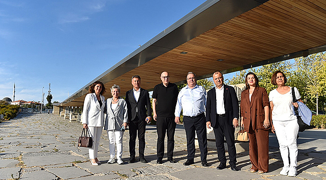 CHP HEYETİNDEN TROYA MÜZESİ'NE ZİYARET