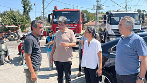 ÇOMÜ'DEN YANGIN BÖLGELERİNE DESTEK