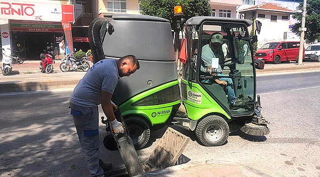 EŞ ZAMANLI HAT VE IZGARA TEMİZLİK ÇALIŞMALARI YÜRÜTÜLÜYOR