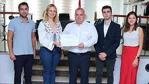 GENÇ ÇANAKKALE'DEN BAROYA ZİYARET VE TEŞEKKÜR BELGESİ