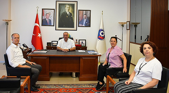 GENÇLİK VE SPOR İL MÜDÜRÜ, BAŞKAN SEMİZOĞLU'NU ZİYARET ETTİ