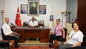 GENÇLİK VE SPOR İL MÜDÜRÜ, BAŞKAN SEMİZOĞLU'NU ZİYARET ETTİ