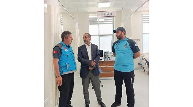 GÖKÇEADA'DA TEKNOFEST 25 ETKİNLİĞİ KAPSAMINDA SAĞLIK ZİYARETİ