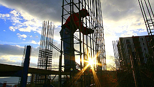 İNŞAAT ÜRETİMİ YILLIK %24,9 ARTTI