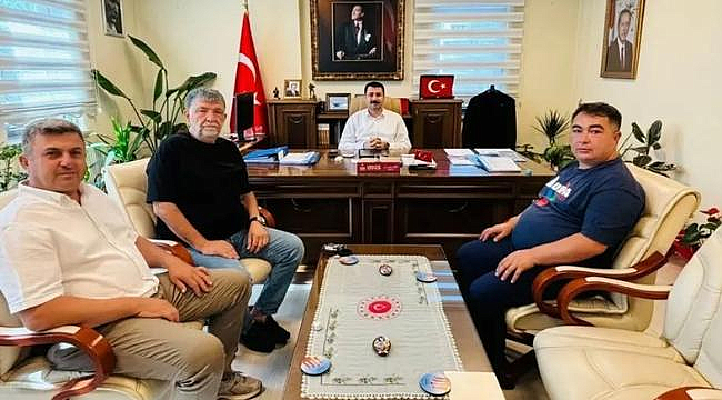 KAYMAKAM KARALİ'YE HAYIRLI OLSUN ZİYARETİ