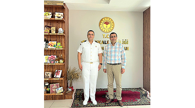 KOMUTAN VE BAŞKANDAN İL TARIM MÜDÜRLÜĞÜNE ZİYARET